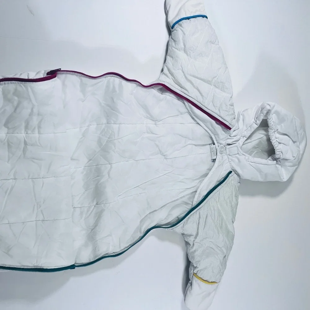 Vintage Baby‎ B'Gosh Snow Bunting 5/6 White 80s 90s Snowsuit